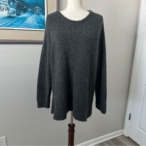 Pure J Jill oversized gray sweater size large